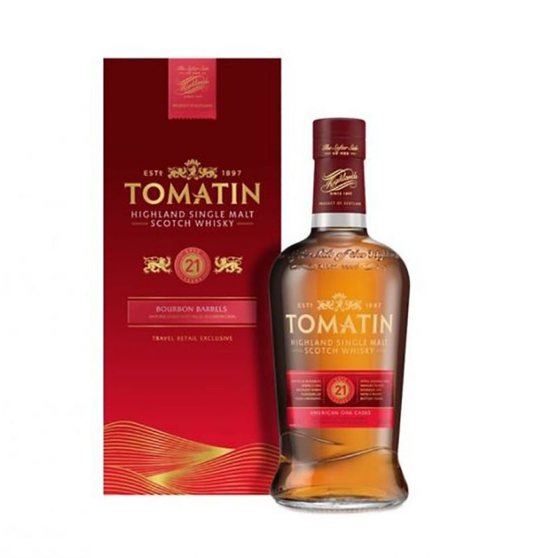 Whisky Tomatin 21YO Bourbon Barrels 0.7L 0
